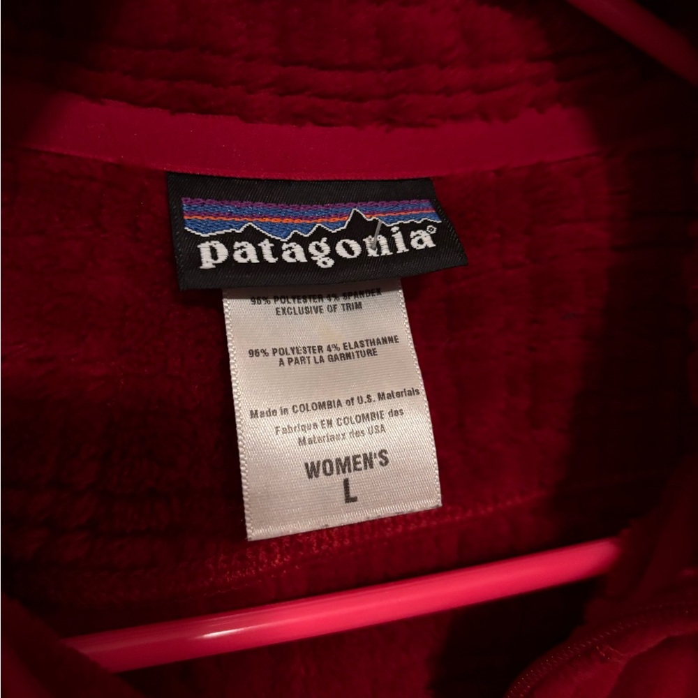 Patagonia R3® Jacket Real Red - Picture 4 of 5